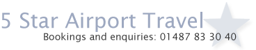 5 Star Airport Travel logo